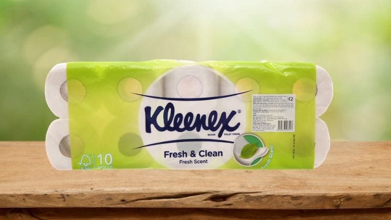 Giấy vệ sinh Kleenex Fresh & Clear 2 lớp