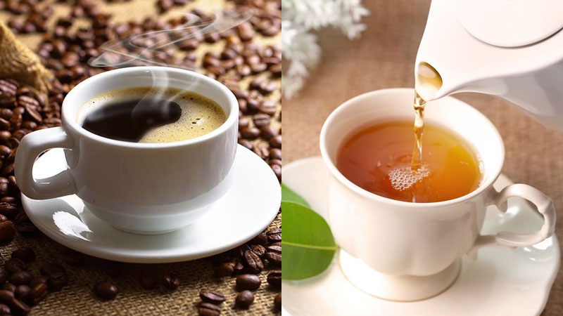 Cà phê đen và trà không đường thích hợp trong chế độ ăn kiêng Keto