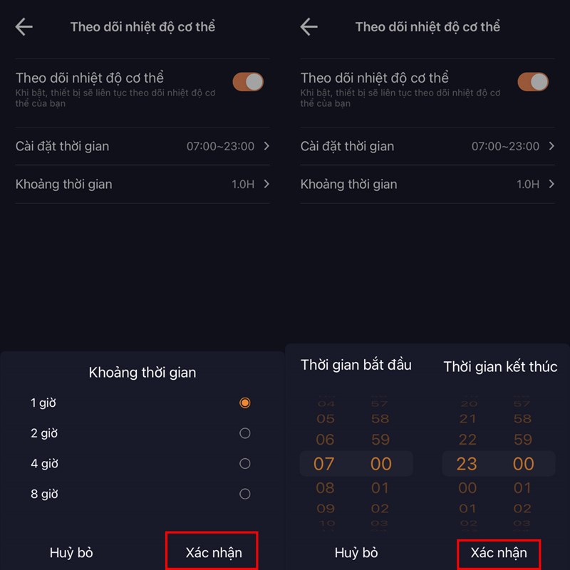 Đo nhiệt độ cơ thể