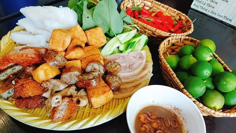 Bún đậu Cô Tuyết