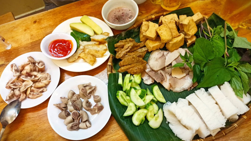 Bún đậu Hà Nội Phố