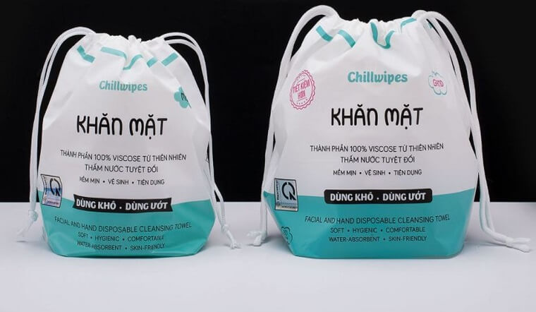 Khăn mặt khô Chillwipes dùng 1 lần có tốt không?