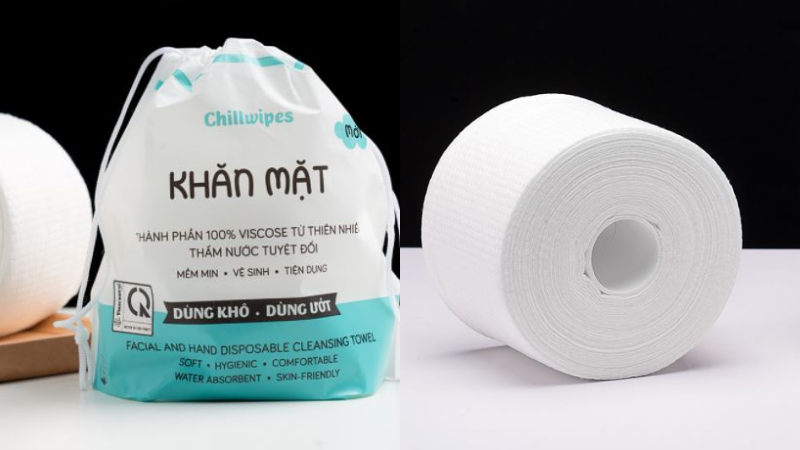 Khăn mặt khô Chillwipes dùng 1 lần có tốt không?