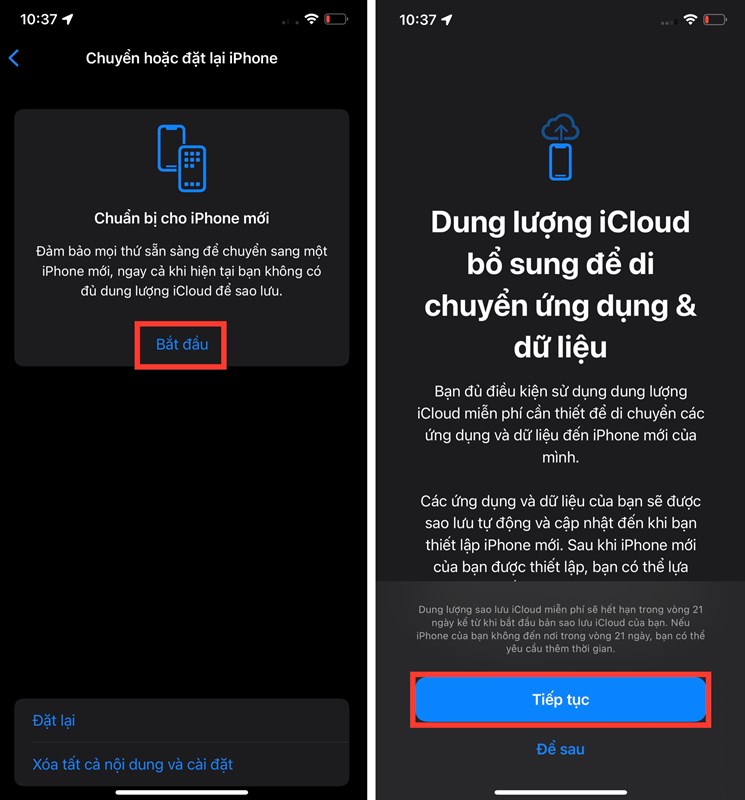 Cách mượn tạm dung lượng iCloud miễn phí với iOS 15