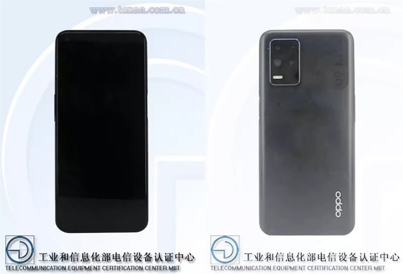 Mặt sau của OPPO K9X có thể có cụm 3 camera và đèn flash kép. Nguồn: TEENA