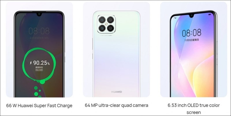 huawei nova 8 megapixel