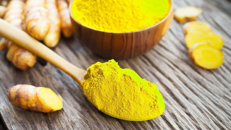 Tinh bột nghệ chứa 3% hoạt chất Curcumin