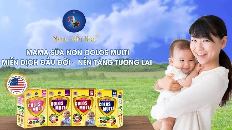 Các nguyên liệu sản xuất sữa non Colos Multi đều được nhập khẩu 100% từ Mỹ