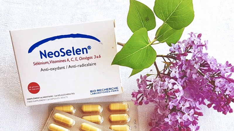 Viên bổ sung NeoSelen giúp bảo vệ tóc và móng, hỗ trợ miễn dịch