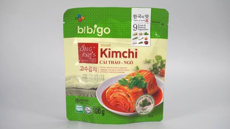 Kim chi cải thảo ngò Bibigo Ông Kim's với hương vị thơm ngon