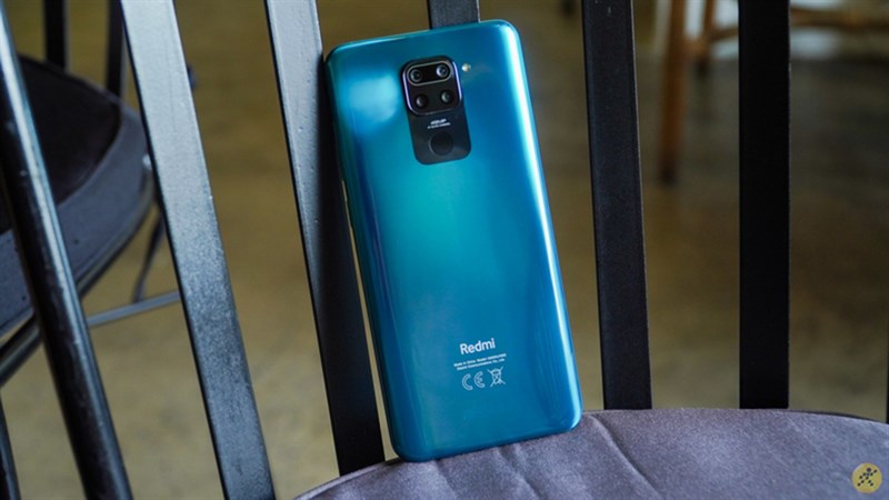 Thiết kế mặt lưng của Redmi Note 9