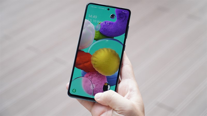 Galaxy A51 với thiết kế thời thượng, bật cá tính