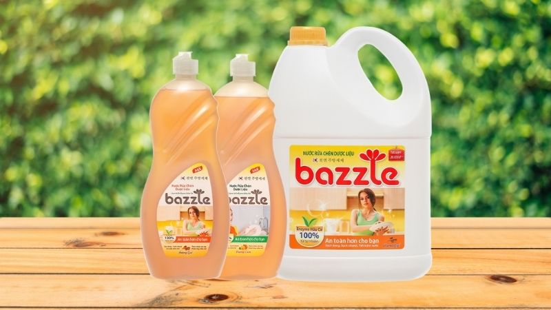 Đôi nét về thương hiệu nước rửa chén dược liệu Bazzle