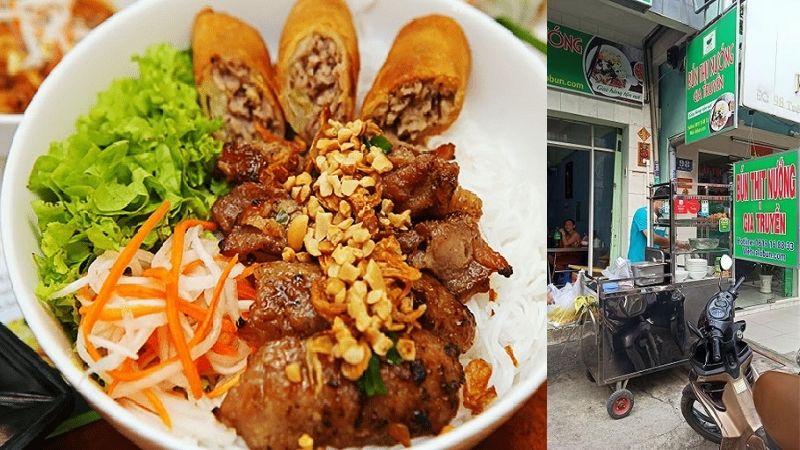 Quán bún thịt nướng Tuệ Tĩnh