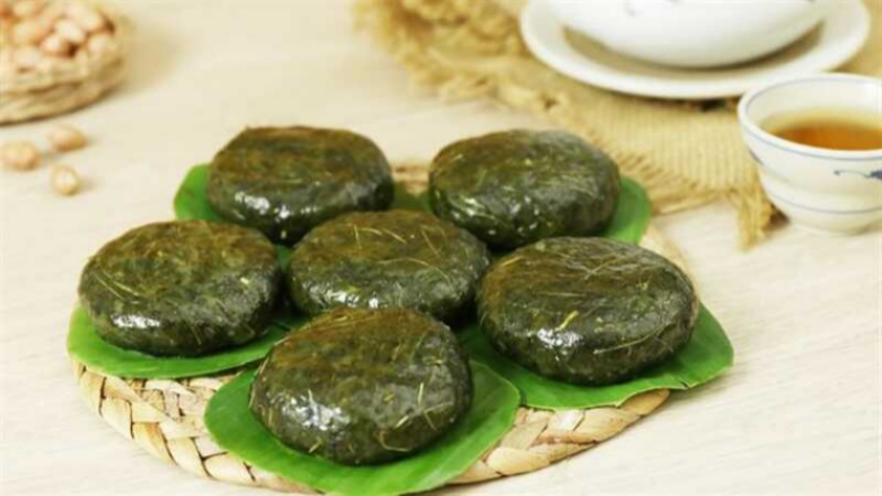 How to make sweet and delicious Lang Son specialty wormwood cake