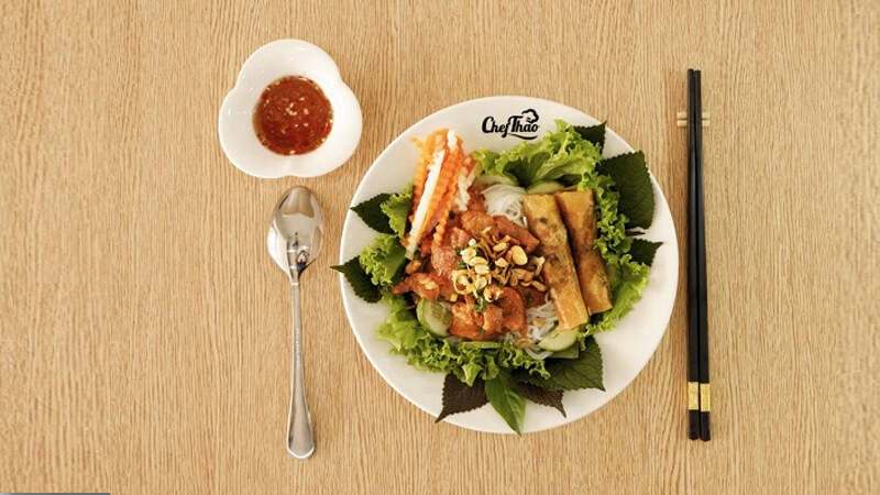 Bún thịt nướng Chef Thảo