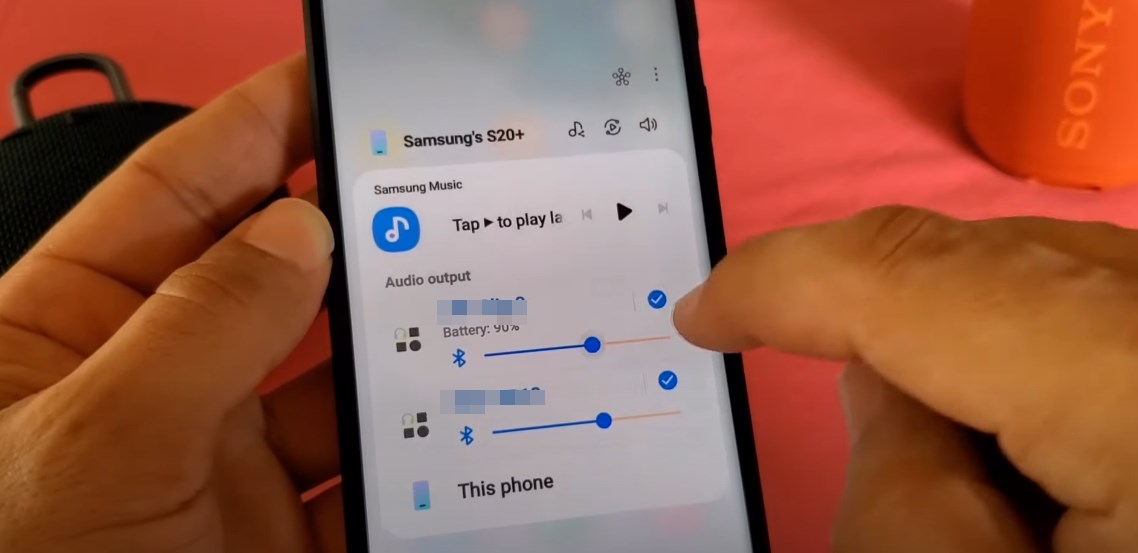 Điện thoại Samsung Galaxy S20+ hỗ trợ Dual Audio
