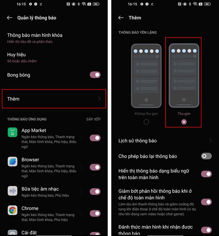 cách sử dụng tính năng thông báo trên Android 12 hiệu quả