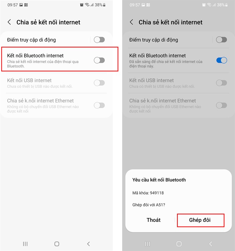 Cách chia sẻ WiFi qua Bluetooth bằng điện thoại Samsung Android 12