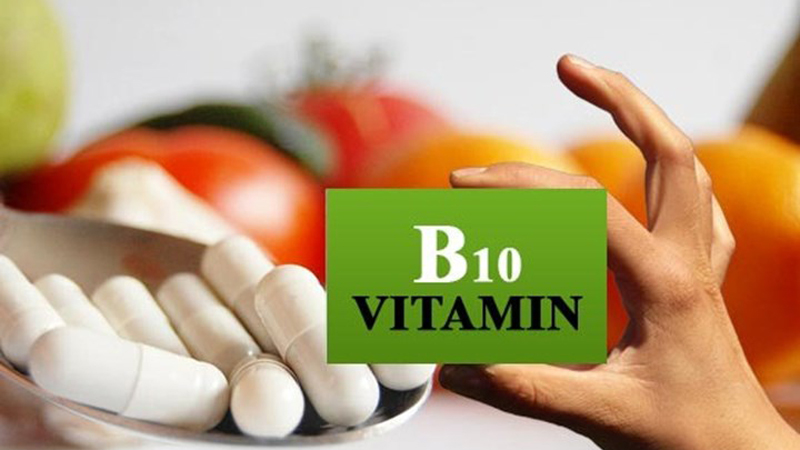 Vitamin B10 (hoặc vitamin Bx) là một tên thay thế cho hợp chất hữu cơ PABA, một chất kết tinh màu trắng