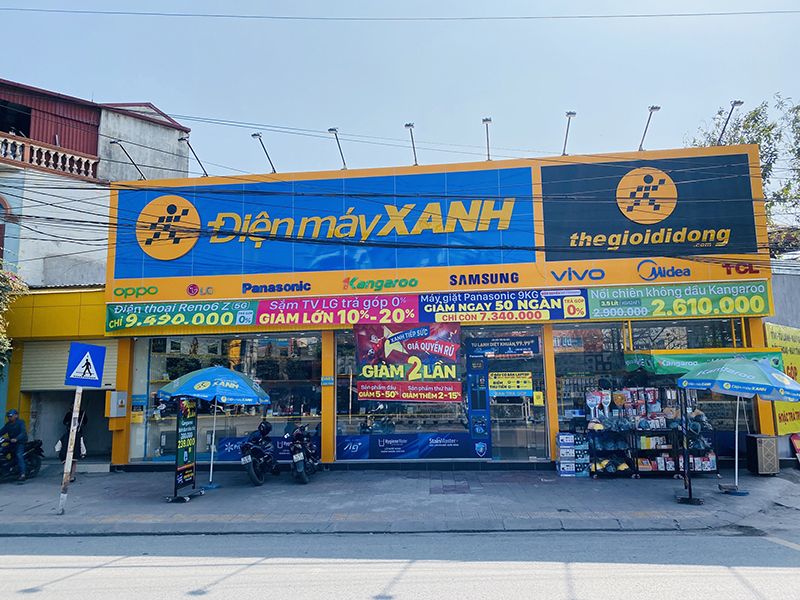 điện máy xanh cẩm phả quảng ninh