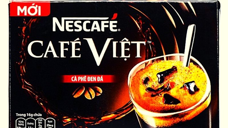 Nescafé cà phê đen đá