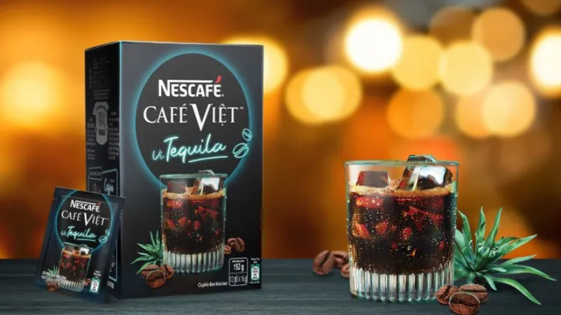 Cà phê hòa tan Nescafé Café Việt vị Tequila