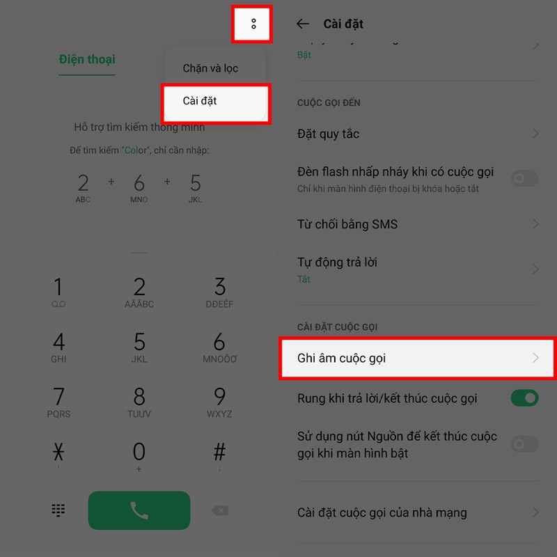 Cách ghi âm cuộc gọi trên Oppo dễ dàng và nhanh chóng