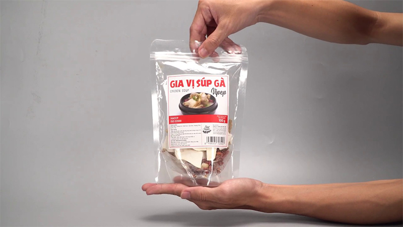 Gia vị nấu súp gà Vipep