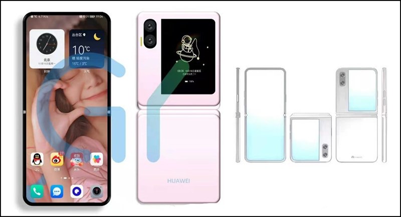 Huawei cũng nối gót Samsung cho ra mắt điện thoại nắp gập