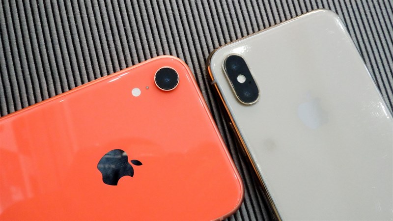 so sánh iPhone X và iPhone Xr
