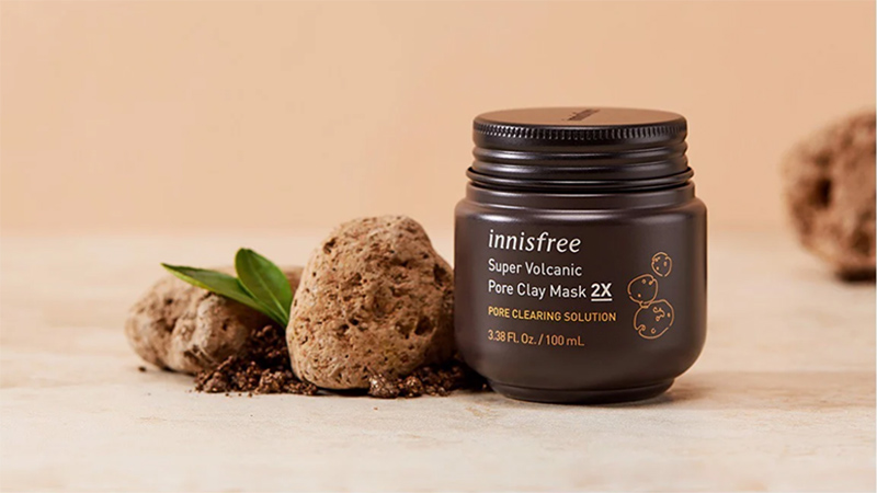 Mặt nạ tro núi lửa Super Volcanic Pore Clay Mask 2X