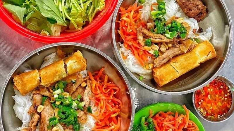 Quán bún thịt nướng Hải Đăng