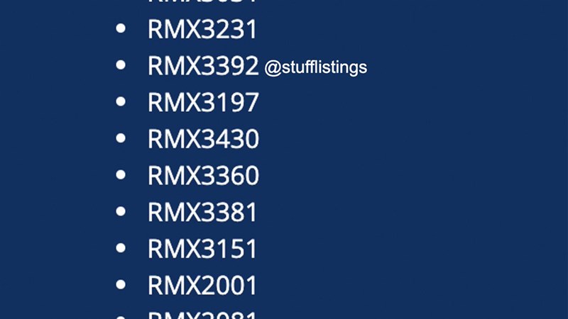 Tên mã Realme 9 Pro