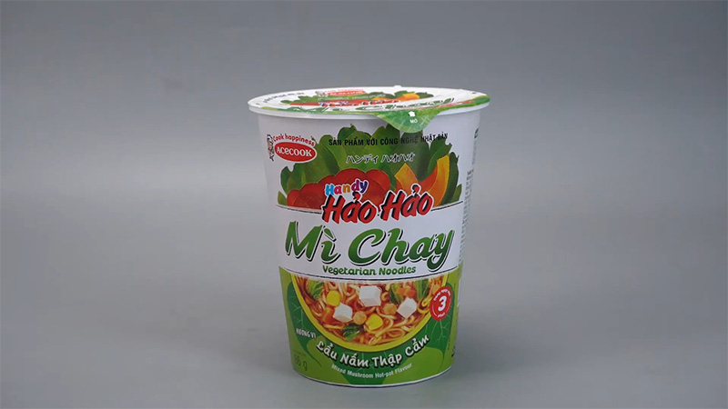 Mì chay Hảo Hảo vị lẩu nấm