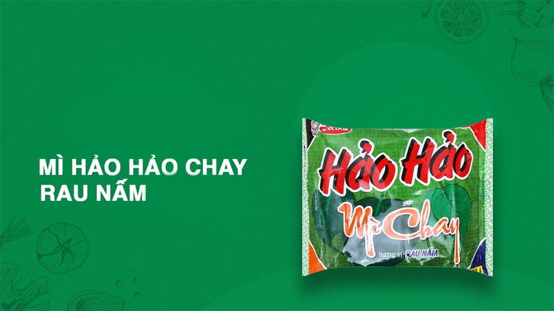 Mì chay Hảo Hảo vị rau nấm