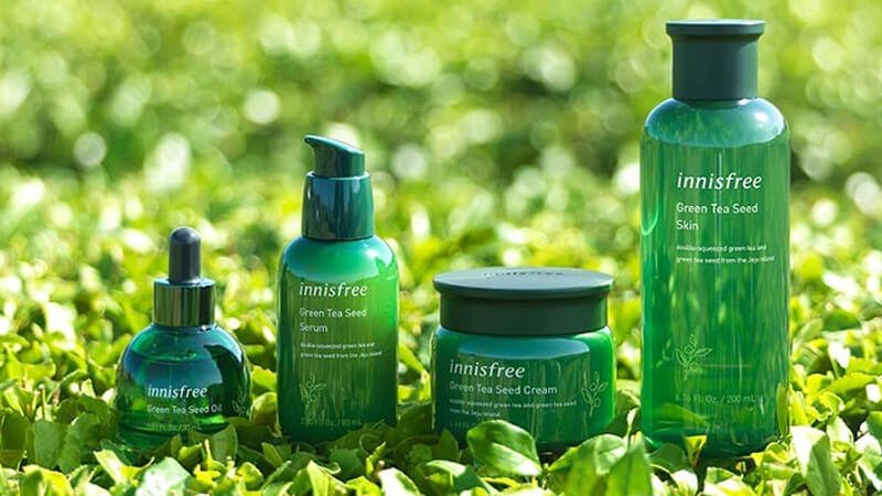 Innisfree thuộc Tập đoàn mỹ phẩm AmorePacific