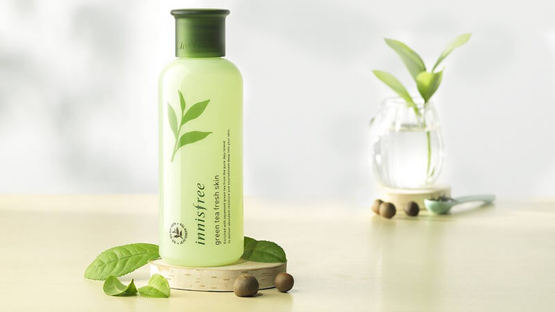 Nước hoa hồng Innisfree Green Tea Fresh Skin