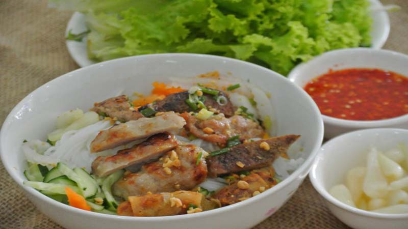 Hương vị bún thơm ngon khó cưỡng