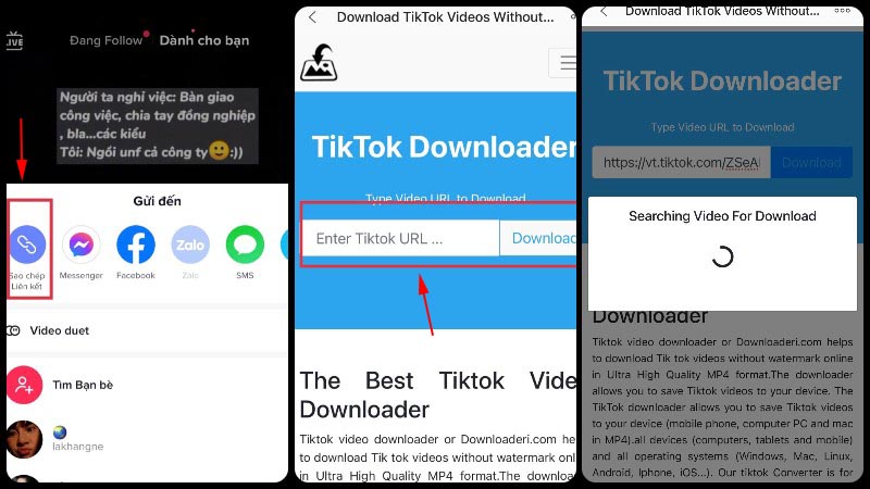 Cách tải video TikTok không có logo, tải nhạc nền tiktok trên điện thoại, máy tính