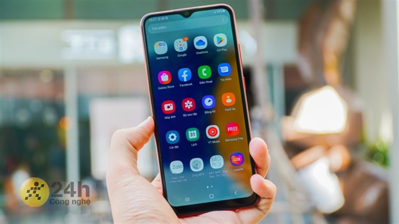 màn hình Galaxy A03 lớn