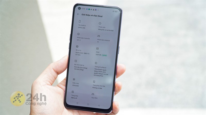 OPPO A95 4G cấu hình nổi bật với Snapdragon 662, pin 5.000 mAh.