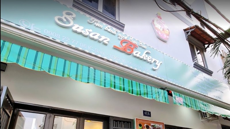 Bánh kem của Susan Bakery được thiết kế rất độc đáo