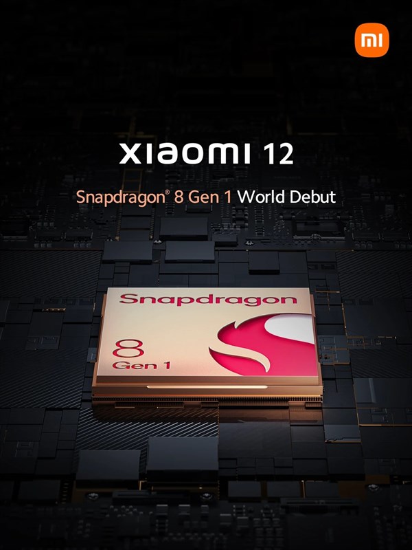 Xiaomi 12 được xác nhận sẽ sử dụng Snapdragon 8 Gen 1