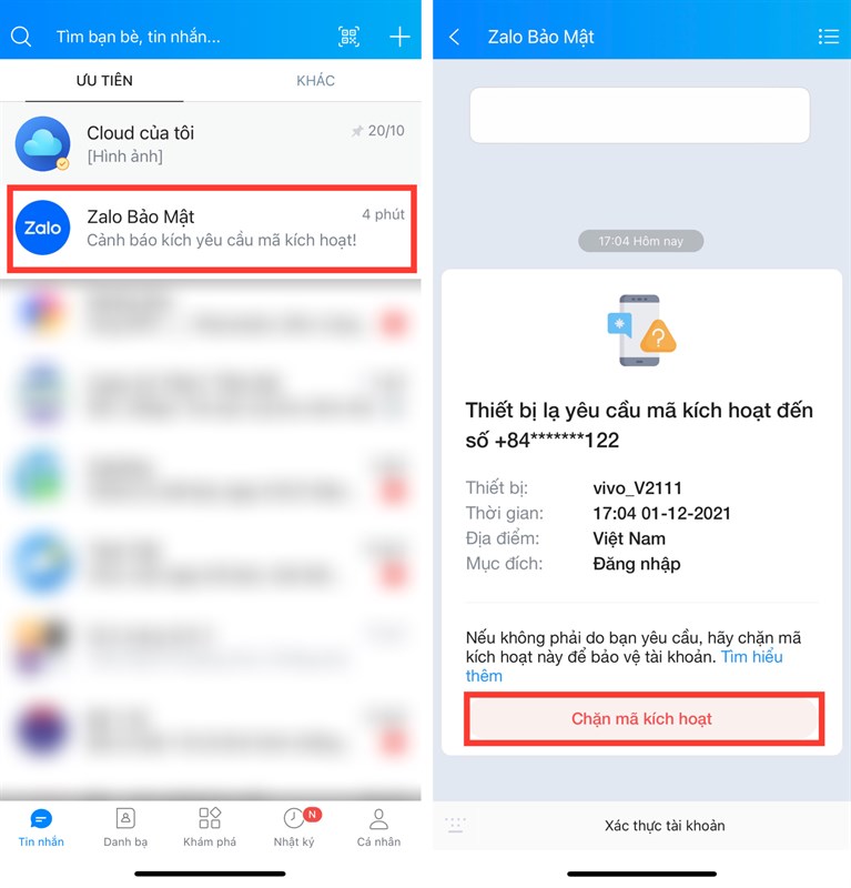 Cách bảo vệ tài khoản Zalo của bạn an toàn