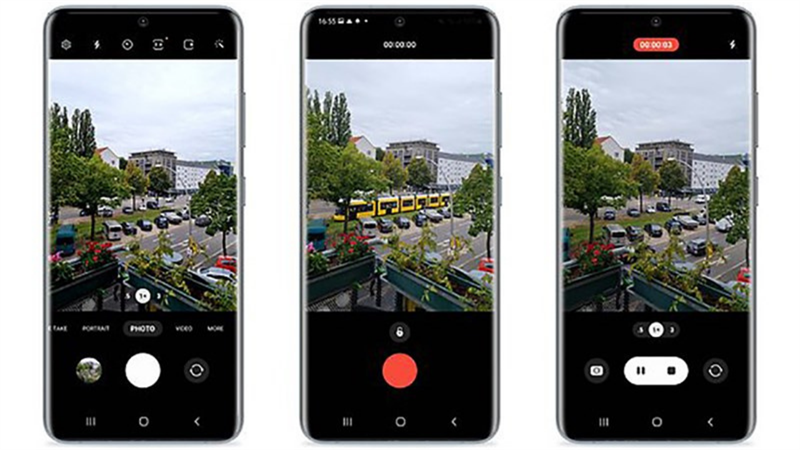 Thay đổi bố cục máy ảnh