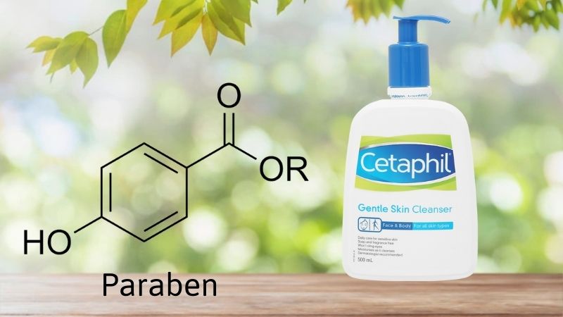 Sữa rửa mặt Cetaphil có chứa paraben?