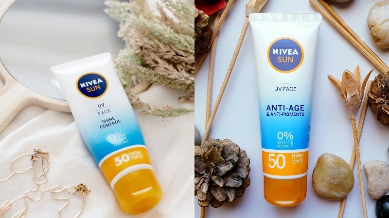 Kem chống nắng Nivea UV Face Shine Control SPF 50 của Nivea