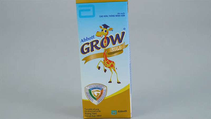 Sữa bột pha sẵn Abbott Grow Gold vani dạng hộp