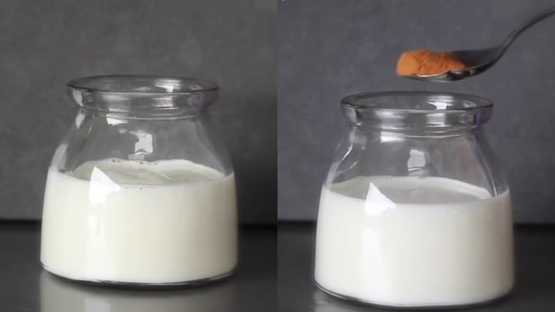 Pha sữa hạnh nhân